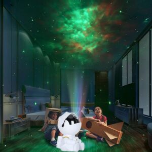 מנורת לילה עם כוכבים במגוון צורות לחדר ילדים